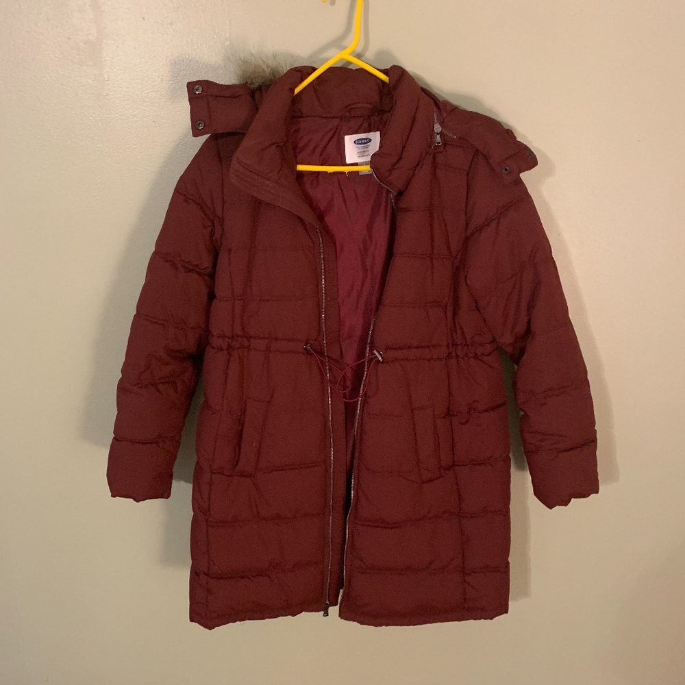 Old Navy Maternity Puffer Coat